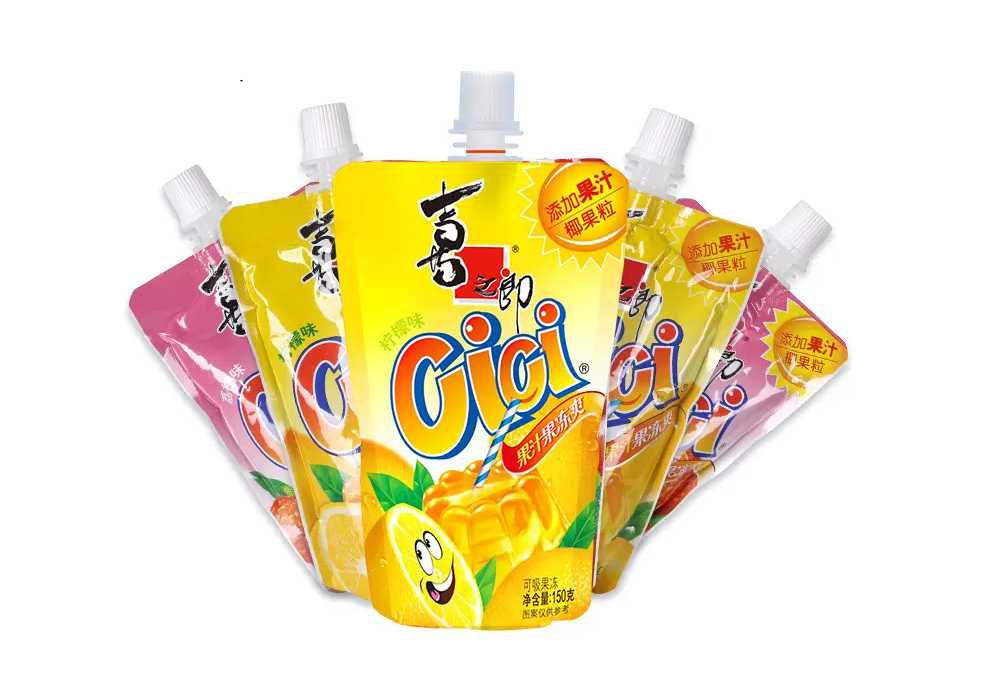 革新食品包裝 —— 自動化吸吸果凍灌裝旋蓋機，開啟便捷美味新體驗！